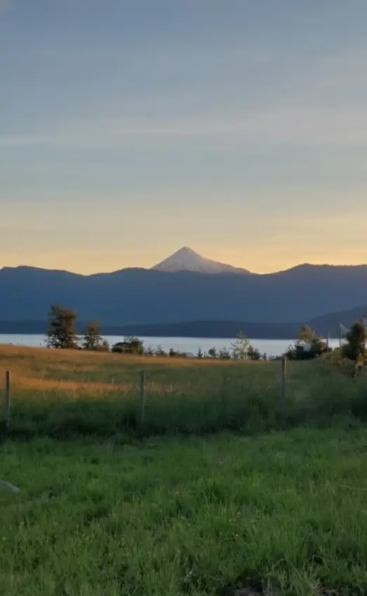Parcela con vista al Rupanco y Volcanes en Puyehue