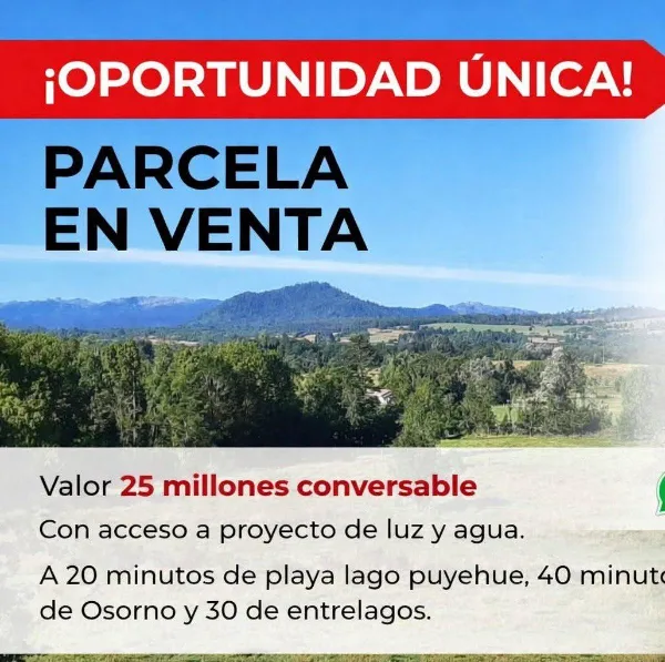 Parcela en los Ríos