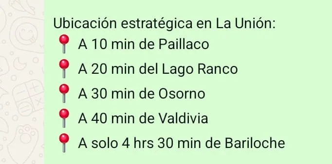 Parcela 5000mts en Paillaco — foto 2