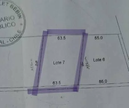 Terreno Parral, Lomas de Machicura 5.000 metros