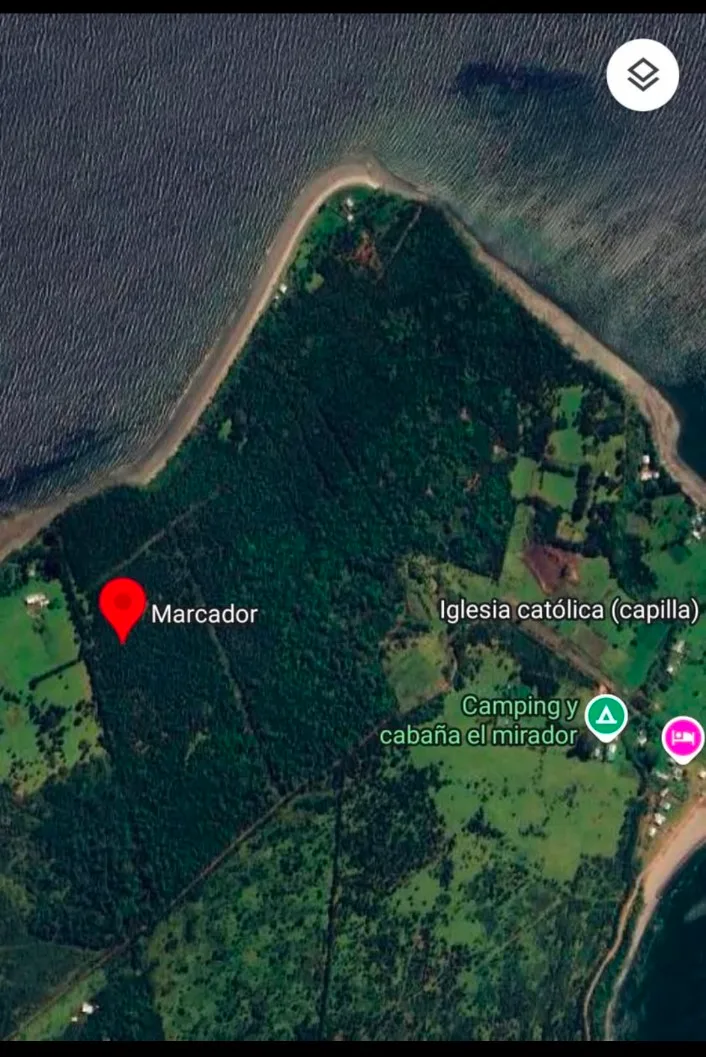 Venta de 1 hectárea (10 mil mts2) en Isla Laitec. — foto 4