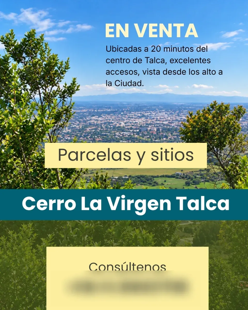 Sitios en Cerro la Virgen deTalca, Chile., foto 1