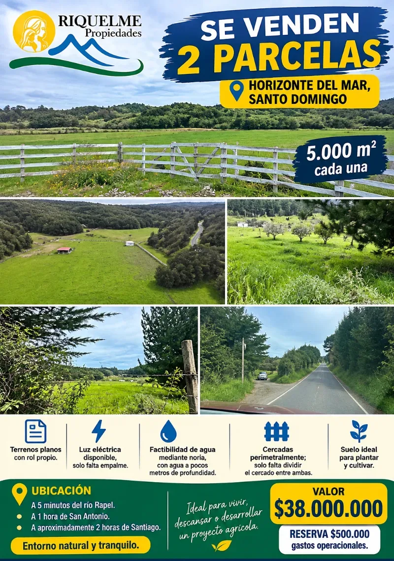 Se venden 2 parcelas en horizonte del mar sto. domingo, foto 1