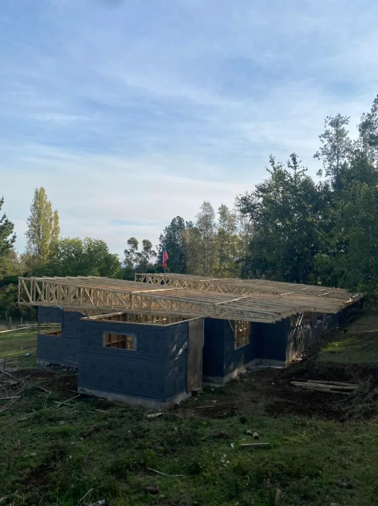 Parcela Villarrica con casa en construcción, foto 6