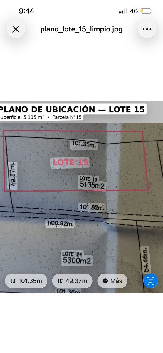 Parcela 5.135 m² en Cauquenes, Quella Norte – Lote 15 — foto 8
